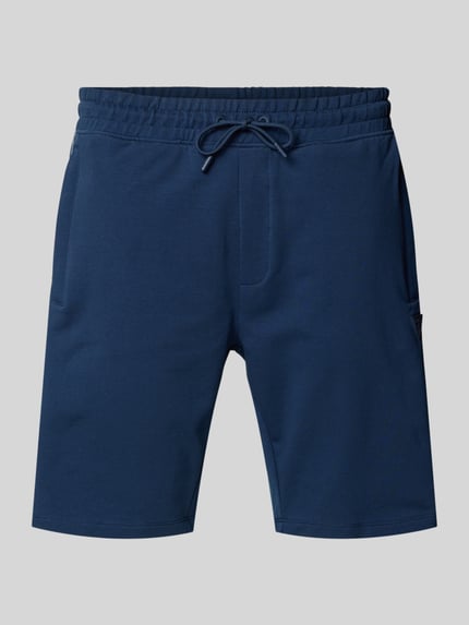 Shorts mit elastischem Bund und Tunnelzug Shop The Look MANNEQUINE
