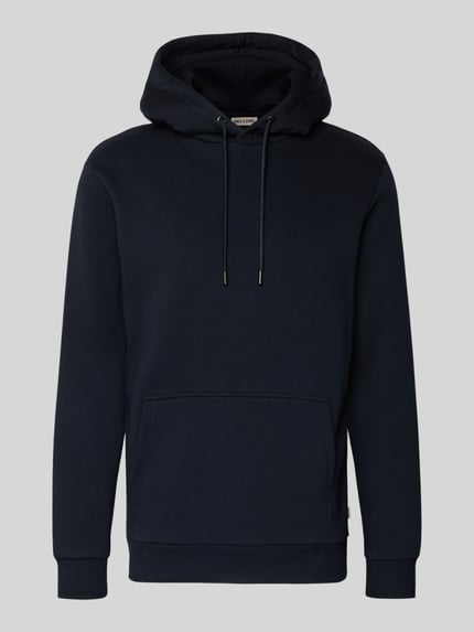Produktfoto, Regular Fit Hoodie aus katoenmix model 'CERES' van Only & Sons, look: effen kleuren, kangoeroezak, labelstitching, capuchon met tunnelkoord, sweat, lange mouwen, mouwboord, rompzoom