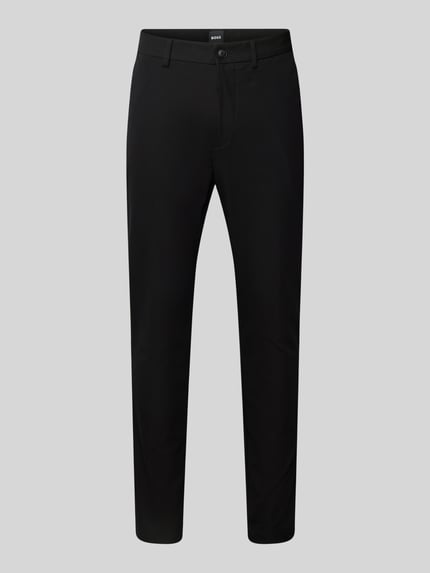 BOSS Slim Fit Anzughose aus Baumwoll-Mix Modell 'KAITON' Black 2