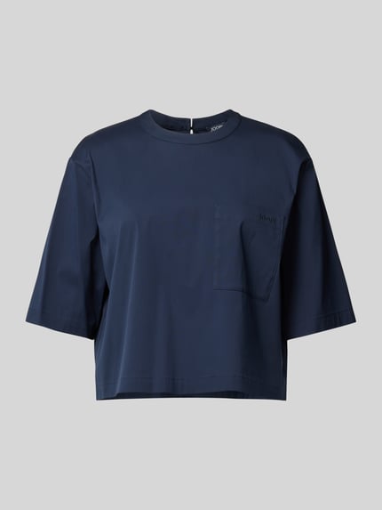 JOOP! Blusenshirt mit Brusttasche Modell 'Berit' Marine 2