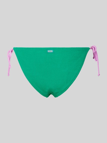 Banana Moon Bikinihose mit Label-Patch Gruen 3