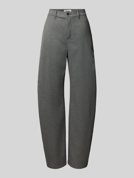 barrel fit broek met steekzakken model 'RECEIVE' Shop The Look MANNEQUINE
