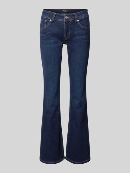 slim fit bootcut jeans van katoenmix model 'PIMLICO' Shop The Look MANNEQUINE