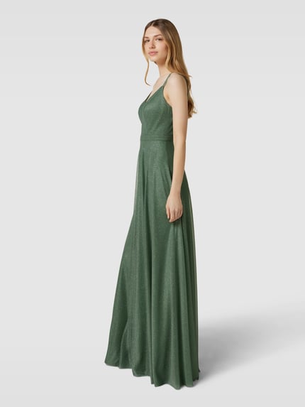 TROYDEN COLLECTION Abendkleid mit Herz-Ausschnitt Mint 1