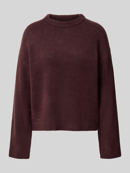 s.Oliver RED LABEL Pullover mit Mock Neck Bordeaux 2