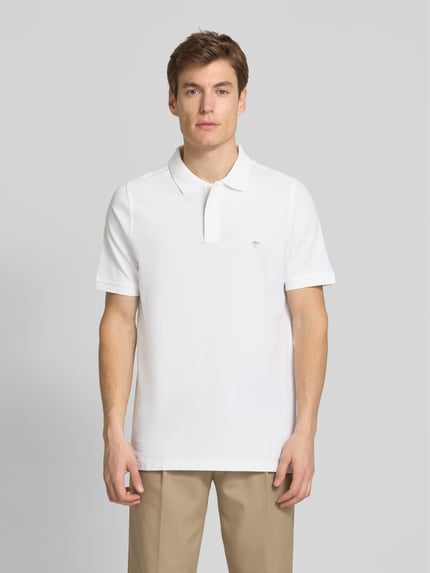 Fynch-Hatton Poloshirt van Supima®-katoen Wit - 4