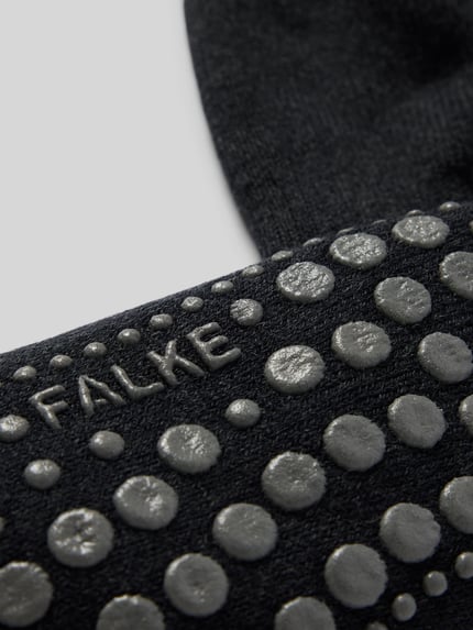 FALKE Socken aus Baumwoll-Woll-Mix Anthrazit Melange 2