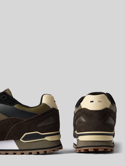 BOSS Sneaker mit profilierter Laufsohle Modell 'Parkour-L_Runn_mirsp 1027' Oliv 2