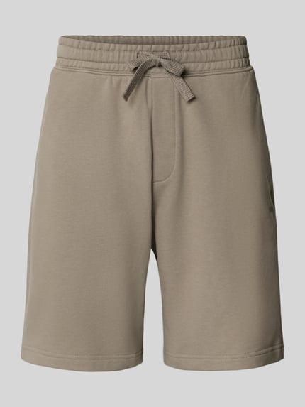 Produktfoto, Regular Fit Sweatshorts aus reiner Baumwolle Modell 'DAYONO' von HUGO, Optik: Unifarben, Label-Print, seitliche Eingrifftaschen, Bundabschluss: elastisch mit Tunnelzug, Materialverarbeitung: Sweat.