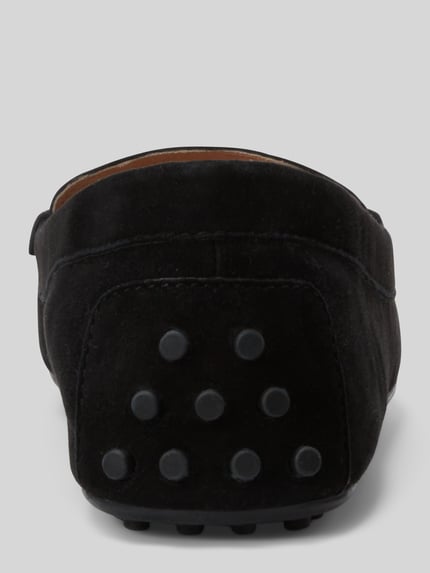 Lauren Ralph Lauren Slipper aus echtem Veloursleder Black 4