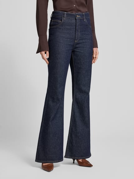 Style Icon Collection Ausgestellte Jeans mit modernem Flared Fit - curated by Anouk Yve Jeansblau 4