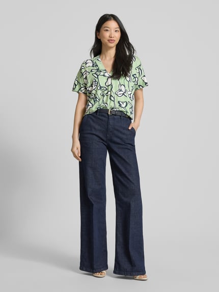 Tom Tailor Loose Fit T-Shirt aus Single-Jersey Hellgruen 1