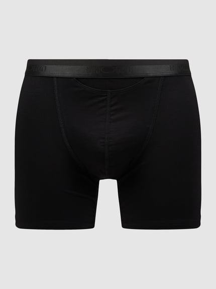 HOM Trunks mit elastischem Logo-Bund Black 1