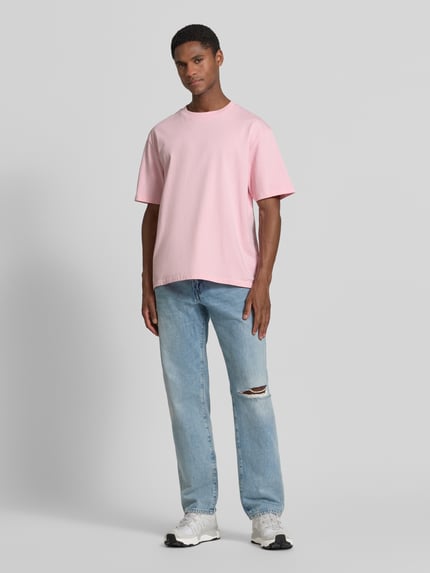 GAP straight fit jeans in used-look Jeansblauw - 1