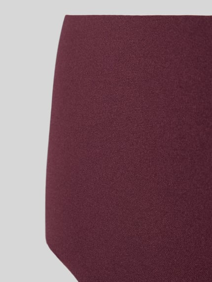 SKINY Panty aus weicher Mikrofaser mit Bogenkanten Bordeaux 2