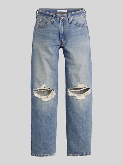 Levi's® Loose Fit Jeans aus reiner Baumwolle im Destroyed-Look Jeansblau 2