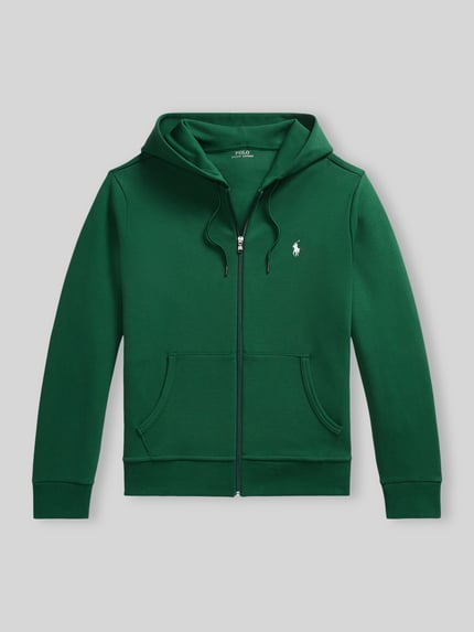 Polo Ralph Lauren Regular Fit Sweatjacke aus Baumwoll-Mix Dunkelgruen 2