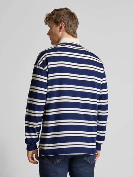 Tommy Hilfiger Relaxed Fit Poloshirt aus reiner Baumwolle Marine 5