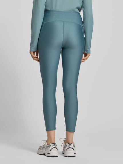 Under Armour Slim Fit Leggins mit Logo-Print Modell 'Tech' Mint 4