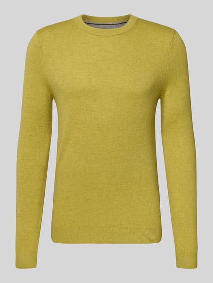 MCNEAL Gebreide pullover van wolmix met kasjmiermix Lindegroen gemêleerd - 2