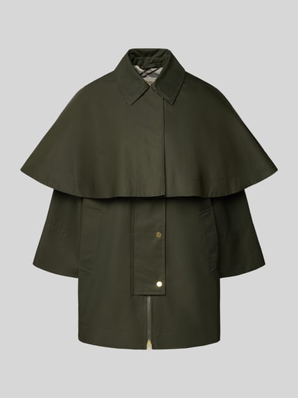 Barbour Relaxed Fit Funktionsmantel aus Baumwoll-Mix Modell 'FIA' Oliv 2
