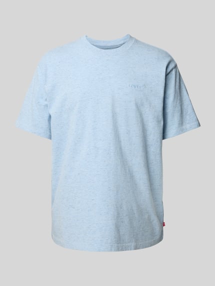 Levi's® T-Shirt mit Label-Stitching Modell 'IGUAN' Hellblau 2
