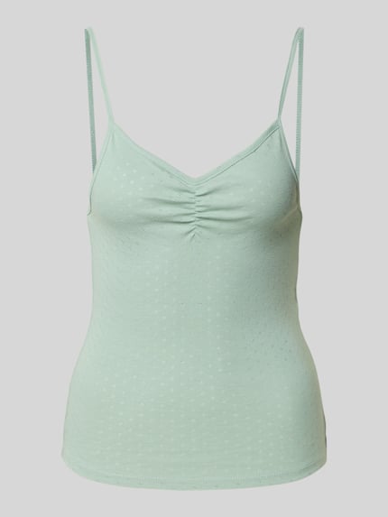 ONLY Slim Fit Trägertop aus reiner Baumwolle Modell 'CARLOTTA' Mint 2