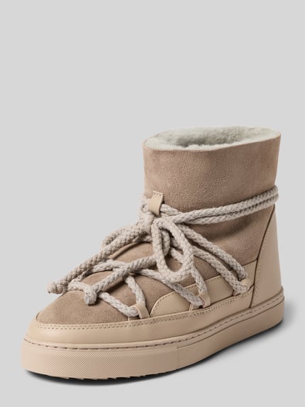 INUIKII Snow Boots mit Label-Stitching Modell 'CLASSIC' Hellgrau 1