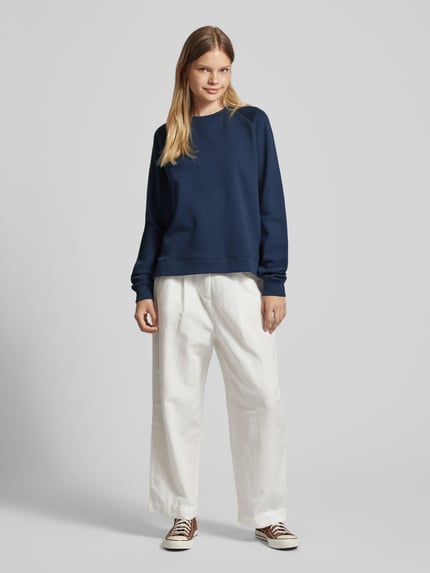 Marc O'Polo DENIM Bluza z nadrukiem z logo Granatowy 1