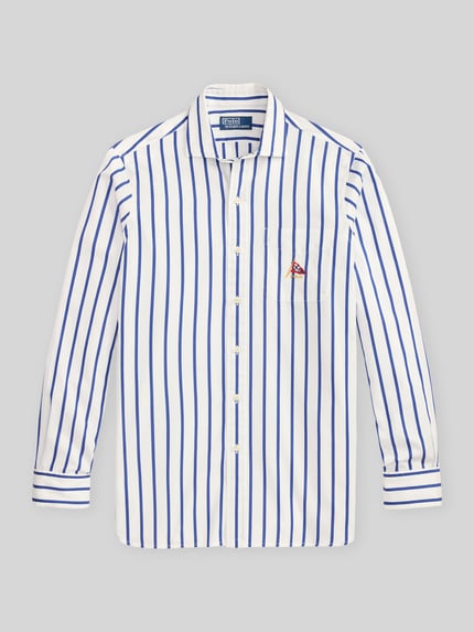 Polo Ralph Lauren Relaxed Fit Freizeithemd aus reiner Baumwolle Weiss 2