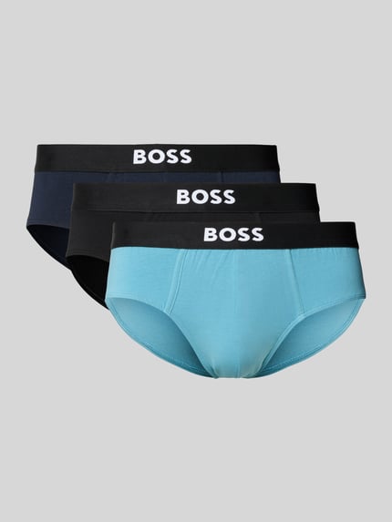 BOSS Slip aus Baumwoll-Mix Aqua 1