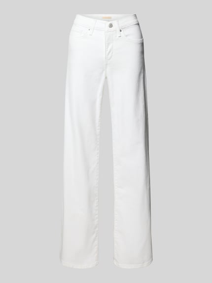 Wide Leg Jeans aus Baumwoll-Mix Modell '318' Shop The Look MANNEQUINE