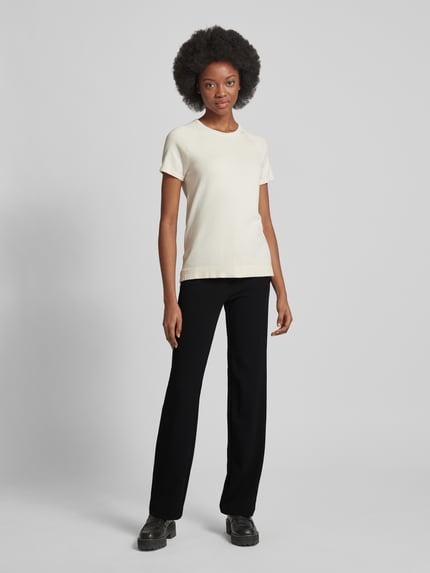 VERO MODA Regular Fit Stoffhose mit Gürtelschlaufen Modell 'ZAMIRA' Black 1