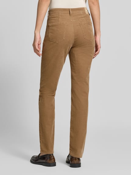 Brax Smalle broek van katoenmix model 'MARY' Beige - 5