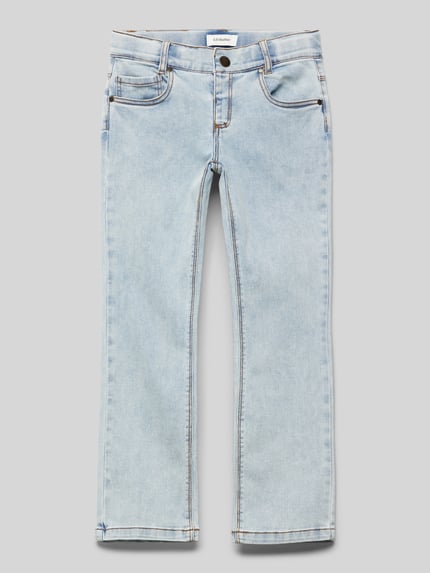 Lil' Atelier Jeans mit 5-Pocket-Design Modell 'ROME' Blau 1