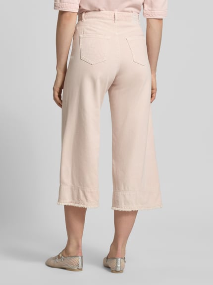 Marc Cain Wide Fit Jeans mit Lyocell-Anteil im 5-Pocket-Design Rosa 5