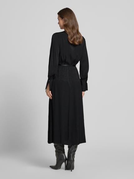 Jake*s Collection Wickelkleid mit Taillengürtel Royal 5