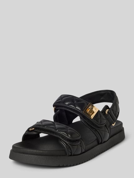 Steve Madden Sandalen van echt leer model 'MONA' Zwart - 1