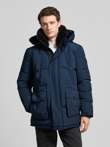 NAUTGÅRD Parka met capuchon van NAUTGÅRD 'J-LHOTSE 226' Marineblauw - 4