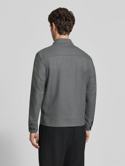 CINQUE Blouson mit Zweiwege-Reißverschluss Silber 5