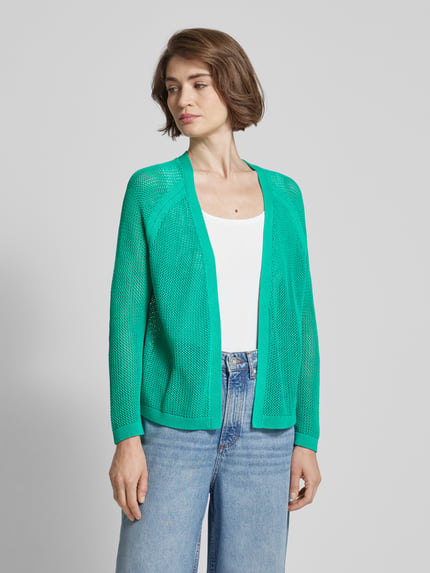 COMMA Cardigan met raglanmouwen Turquoise - 4
