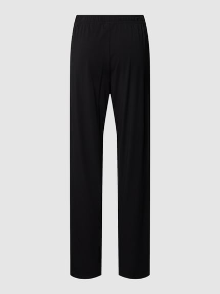 BOSS Straight leg sweatpants met tunnelkoord Zwart - 3