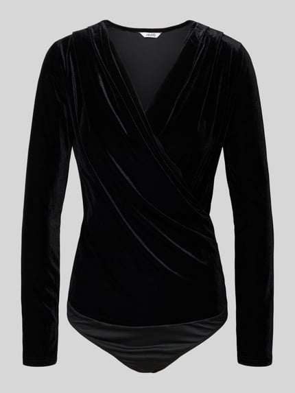 mbyM Body in wikkellook, model 'Lione' Zwart - 2