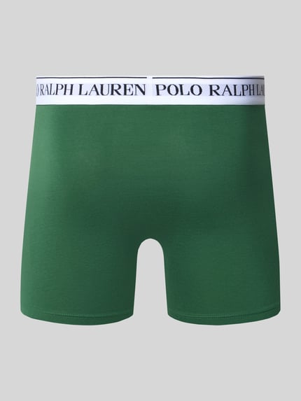 Polo Ralph Lauren Underwear Obcisłe bokserki z mieszanka bawełny w zestaw 3 szt. Zielony 3