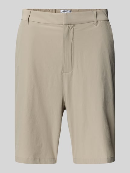 Jake*s Studio Men Regular Fit Shorts mit Eingrifftaschen Khaki 2