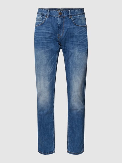 PME Legend Regular fit jeans in used-look, model 'Nightflight' Lichtblauw - 2