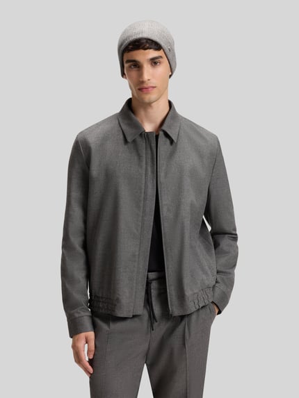 HUGO Beanie aus reinem Kaschmir Modell 'XAMIROH' Silber Melange 1