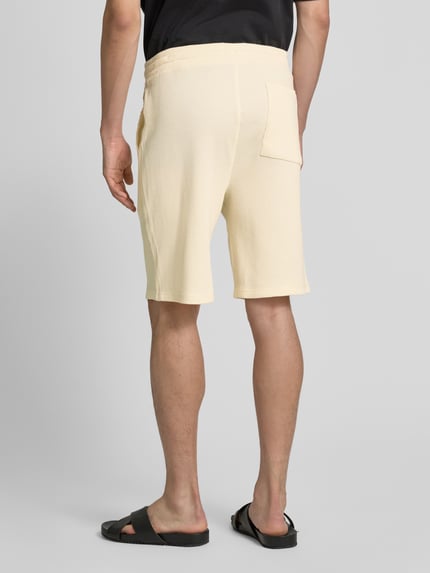 Casual Friday Korte broek met structuurmotief, model 'ULFO' Offwhite - 5