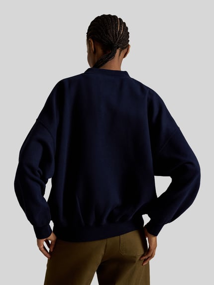 Polo Ralph Lauren Loose Fit Sweatshirt aus Baumwoll-Mix Marine 5