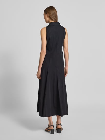MAX&Co. Midikleid mit Eingrifftaschen Modell 'ERNEST' Black 5